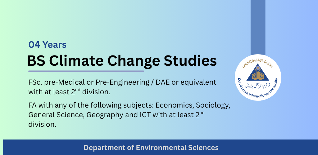 What are new programs in Environmental Sciences